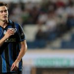 Miranchuk con la maglia dell'Atalanta