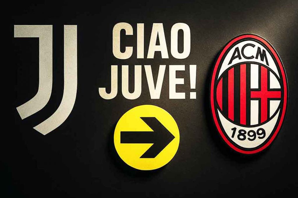 Clamorosa bomba di mercato: “Dalla Juventus va al Milan!”