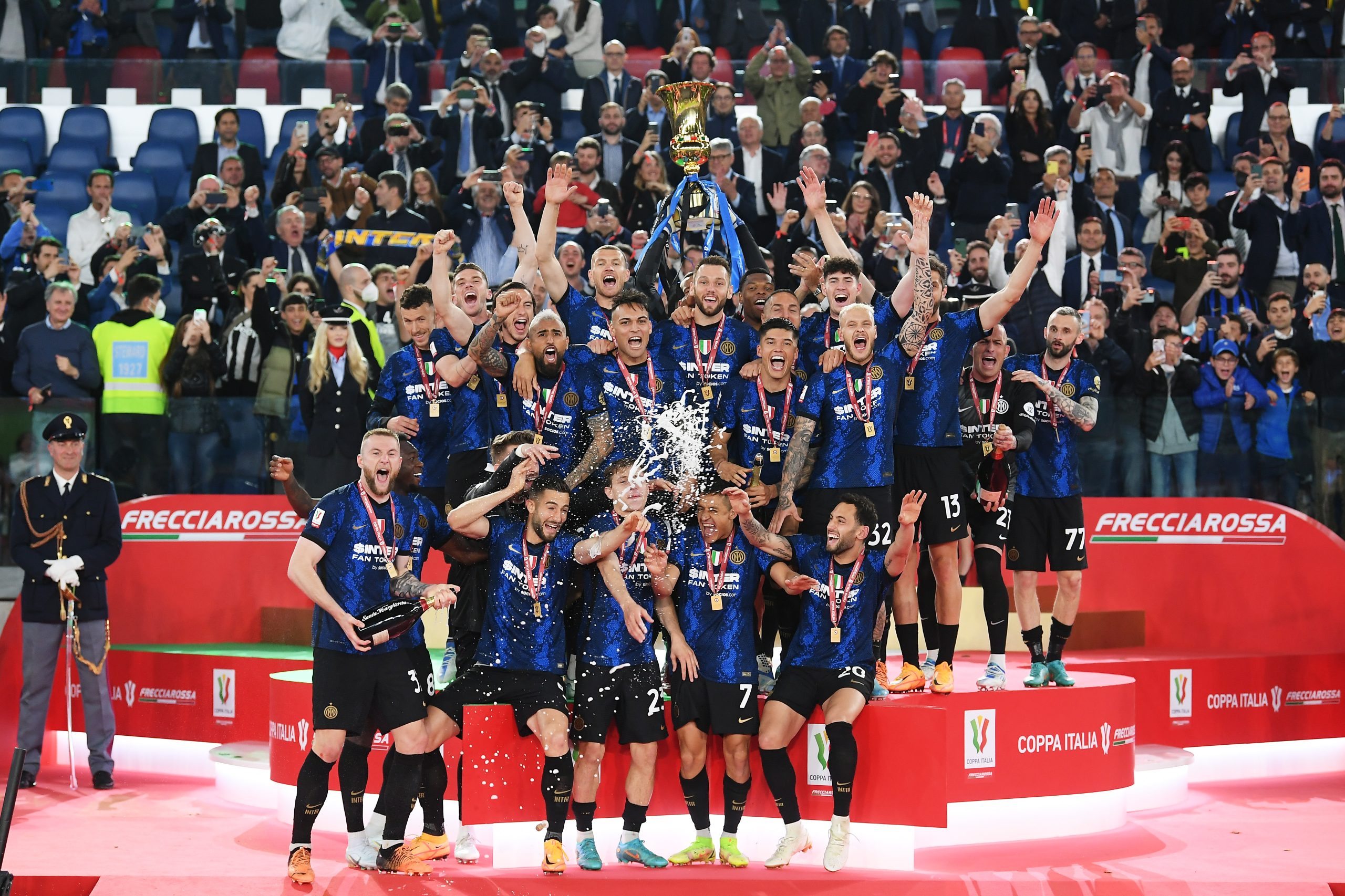 Serie A – L’Inter batte la Juve e si aggiudica la Coppa Italia. Perisic MVP