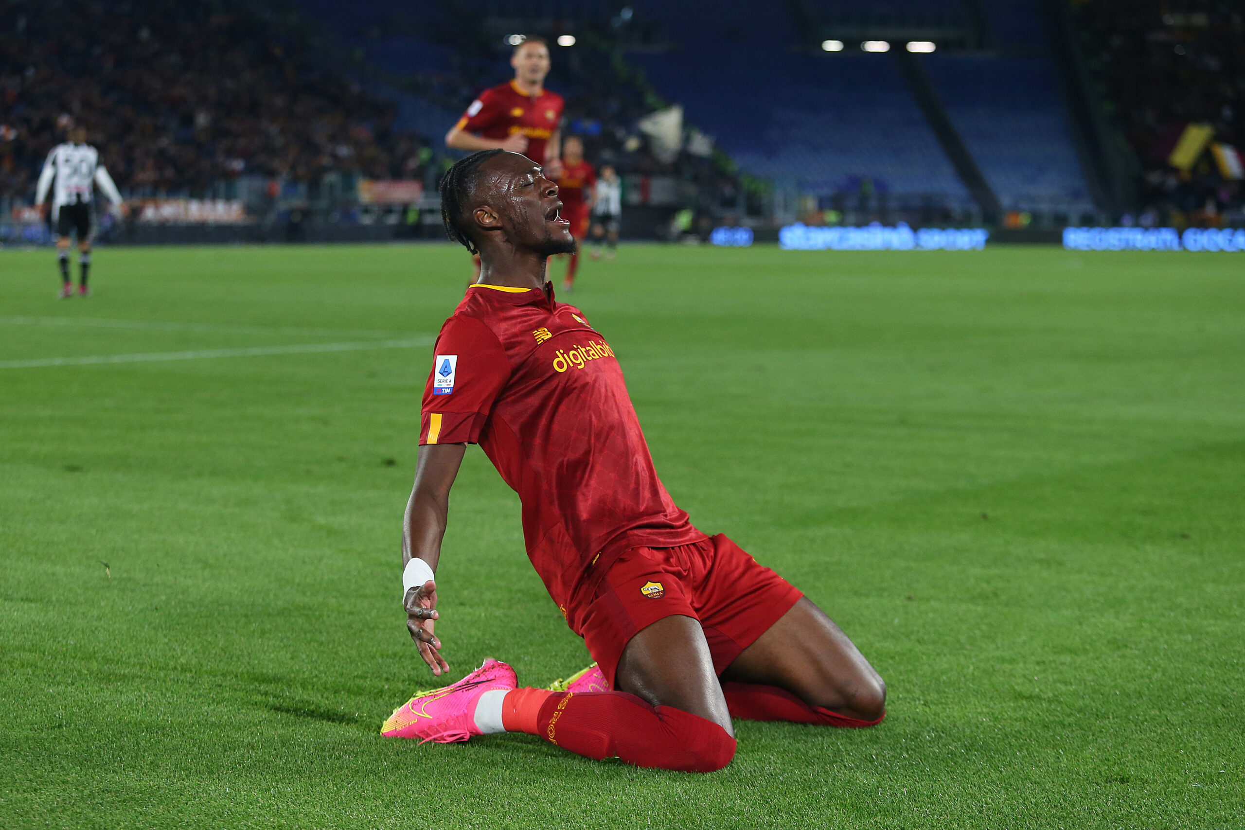 Serie A – Abraham: “Felicissimo del ritorno in campo, non ho parole”